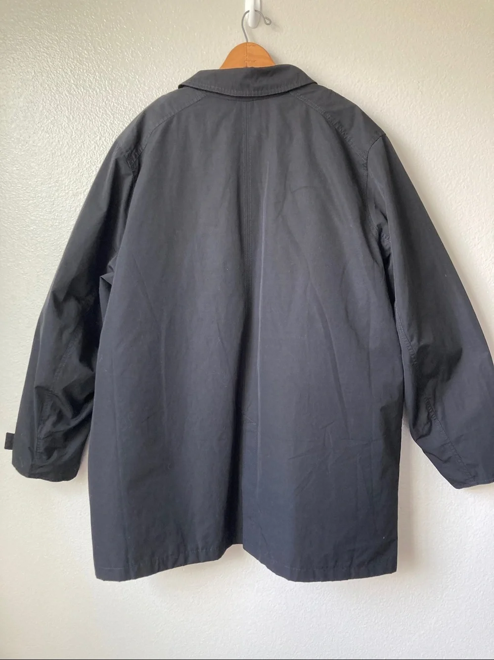 Eddie Bauer coat jacket quilted down zip out lining plaid lined sz 2xl
